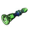 Green Borosilicate Glass Water Pipes Herb Tube Portable