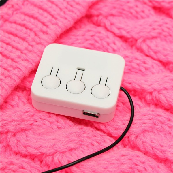 Warm Soft Beanie Hat Wireless bluetooth Smart Cap Headphone with Mic