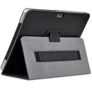 PU Leather Folding Stand Case Cover for ALLDOCUBE Cube T10 Plus Free Young X7 Tablet Black