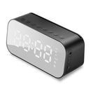 Havit M3 Wireless bluetooth Speaker LED Display Dual Alarm Clock FM Radio TF Card Stereo Bass Speaker with Mic