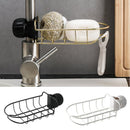 Drain Rack Holder Storage Organizer Drying Shelf for Kitchen Sink Faucet Sponge Soap