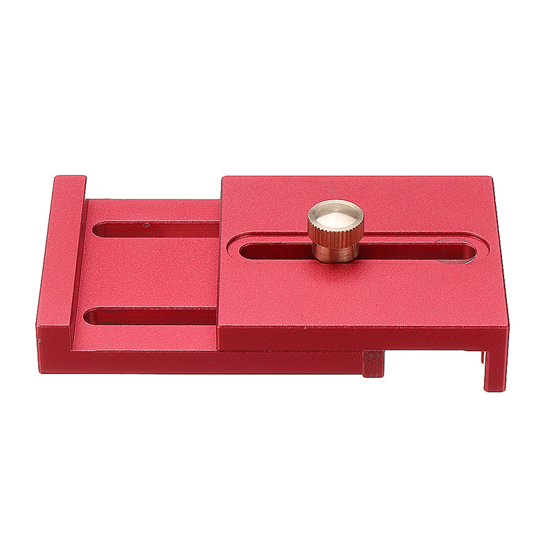 T1/T2 Aluminum Alloy Sawtooth Ruler Woodworking Gap Gauge Depth Measuring Ruler Marking Gauge Table Saw Slot Adjuster Mortise and Tenon Tool Tenonmaker