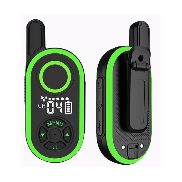 1PC ThinkYoung Q6 3W Mini Handheld Radio Walkie Talkie USB Charging Interphone Civilian Intercom