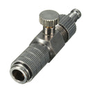 1/8 Inch Airbrush Air Hose Quick Release Adaptor With Micro Air Adjustment Connector