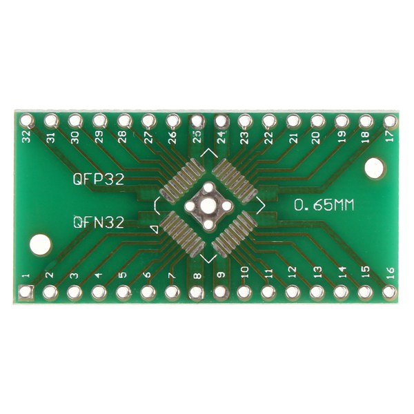QFN32 QFP32 Converter SMD To DIP Adapter PCB Universal Board