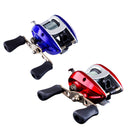 ZANLURE 3.3:1 3BB Metal+Plastic Right Hand Baitcasting Fishing Reel Resistance Brake Sea Fishing