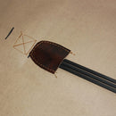 Traditional Soft Lightweight Brown Leather Bow Case 3 Pack Arrow Quiver For Recurve Bow