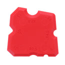 Drillpro 4pcs Caulking Tool Joint Sealant Glass Glue Scraper Floor Scrapers Tool Grout Spreader