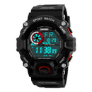 SKMEI 1019 Digital Watch Fashion Multi-funcional Sports Chronograph 50M Waterproof Men Wrist Watch