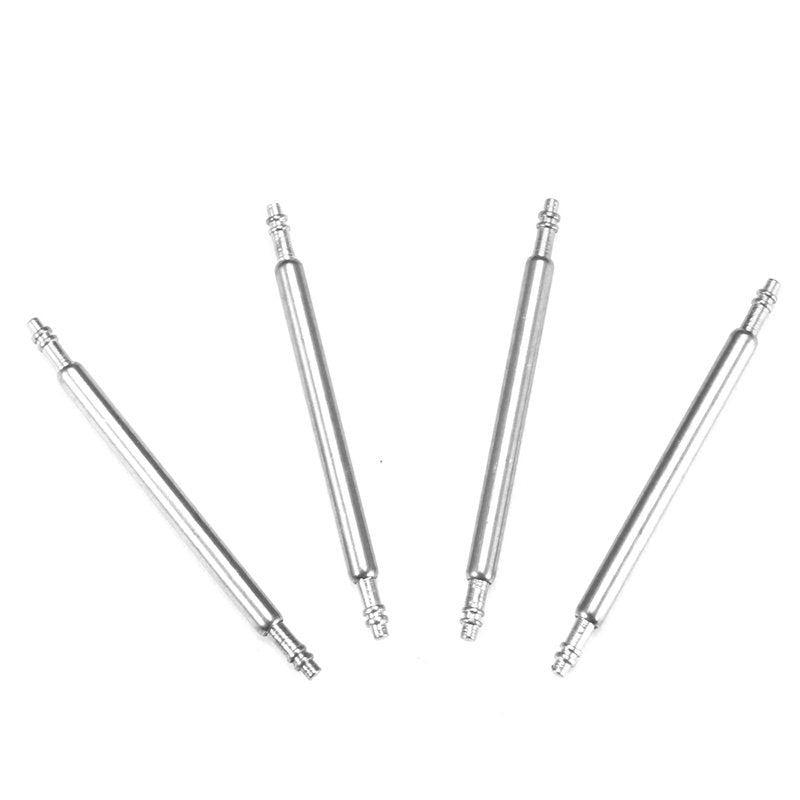 20/22mm Brown Leather Replacement Watchband With Spring Bars For OMEGA Seamaster