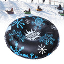 47 inches Thicken Inflatable Snow Tube Children Kids Snow Ring Toys Outdoor Snow Sled Tube Sledge