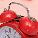 Classic Silent Double Bell Alarm Clock Concise Quartz Movement Bedside Night Light Home Decor