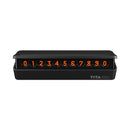 Creative Car Temporary Parking Card Drawer Style Florescent Phone Number Card