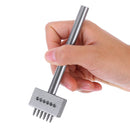 4/5/6mm Leather Chisel Craft Tools Hole Punch Stitching Punch Tool Set