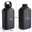 TRACKMAN Hunting Outdoor Aluminum Alloy Sport Water Kettle Large 1L With Handle