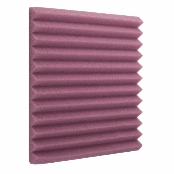 30x30x3cm Purple Acoustic Soundproof Foam Sound Absorbing Waved Sponge
