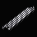 4Pcs 200mm OD 10mm 2mm Thick Wall Borosilicate Glass Blowing Tube