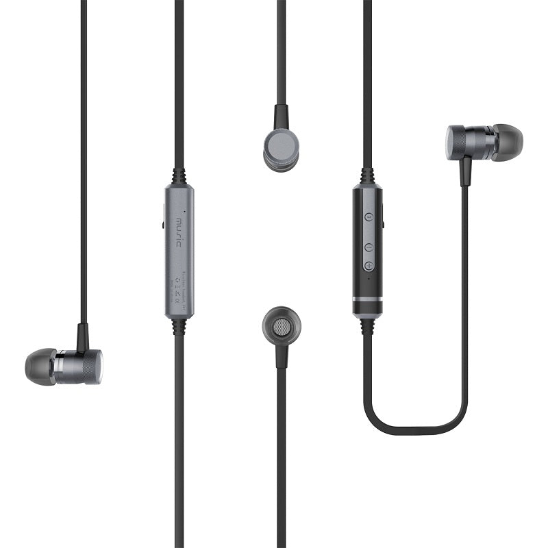 Picun H6 Wireless bluetooth Earphone Magnetic Bass IPX4 Waterproof Sports Headset Earphones With Mic