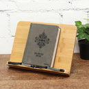 Portable Wooden Bookshelf Stand Bible Cookbook Music Book laptop Holder Folding Rack Reading Tool