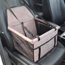 Waterproof  Scratch Proof Dog Car Seat Basket Front Row Bag Pet Mat With Adjustable Straps