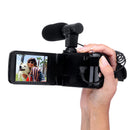4K Full HD 1080P 24MP 18X Zoom 3 Inch LCD Digital Camcorder Video DV Camera With Mic