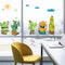 Miico FX64044 Children's Room And Kindergarten Decorative Wall Sticker Cartoon Stickers DIY Stickers