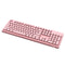 AJAZZ DOUYU DKS100 104 keys USB Wired Monochromatic Light Gaming Keyboard for Desktop PC Computer Laptops