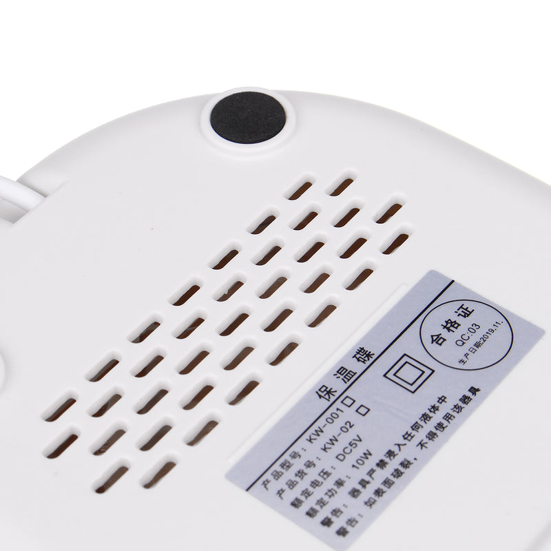 Smart Cup Warmer Heat USB Beverage Mug Mat Office Tea Coffee Heater Pad Timing