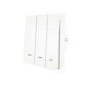 MoesHouse WiFi Smart Push Button Switch RF433 Wall Panel Transmitter Kit Smart life Tuya App Remote Control Works with Alexa Google Home