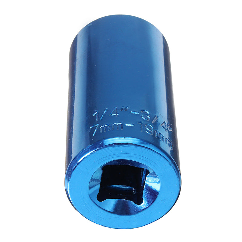 7-19mm Socket Adapter With 3/8 to 1/4 Inch Power Drill Adapter