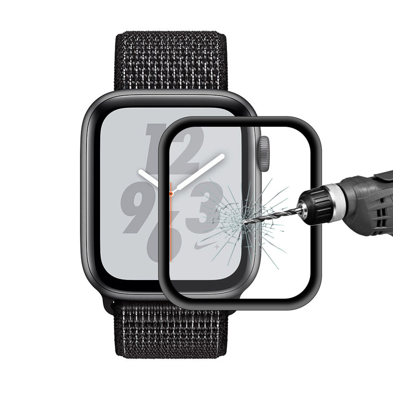 Enkay 3D Curved 9H Anti-explosion Full Coverage Tempered Glass Watch Screen Protector for Apple Watch Series 5 44mm / Apple Watch Series 4 44mm
