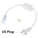 LED Strip Accessory Special US/EU Plug For 5050 Strip Light AC 220V