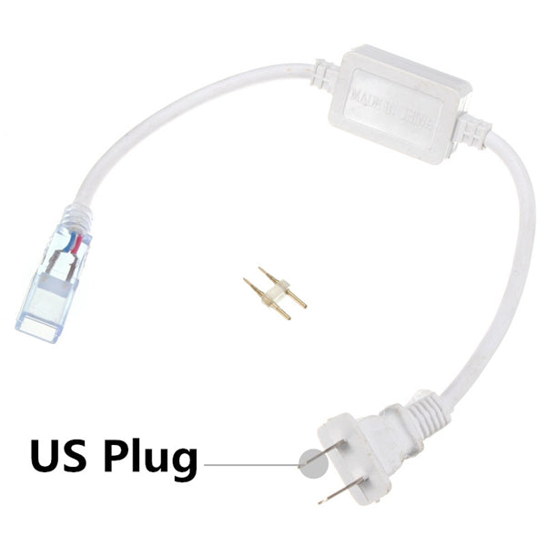 LED Strip Accessory Special US/EU Plug For 5050 Strip Light AC 220V