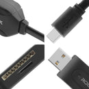 Rocketek OTG03 USB 2.0 Micro USB to SD TF OTG Card Reader Charge Cable for Android Phone