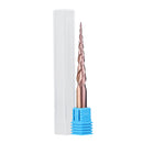 Drillpro 2 Flutes  R0.5/ R1.0 *47*D8*85 Taper Ball Nose End Mill HRC50 Milling Cutter