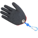 Bobing Black Grey Anti-Cut Anti-piercing 5 Fingers Fishing Gloves With Magnetic Buckle