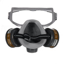 Gas Mask Facepiece 8200 Respirator for Painting Spraying Chemical Laboratory Medical Safety Mask Respirator Eye Protection