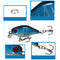 ZANLURE 5 Pcs/Set 6cm Hard Bait Spinning Jigging Fishing Lure