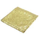 51''x20'' Gold Rose Sparkly Sequin Tablecloth Cover Banquet Wedding Party Decor