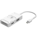 Biaze ZH8-4K 3-In-1 Mini DP DisplayPort to VGA DVI Converter Video Adapter Cable for Macbook