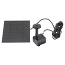 Solar Water Panel Power Fountain Pump Kit Pool Garden Pond Watering Floating Pump