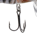 ZANLURE 13cm 18g 3D Eyes Shrimp Lure ABS Artificial Fishing Bait With Hooks Fishing Tackle