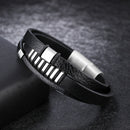 Punk Personality Bracelet Men's Retro Leather Bracelet