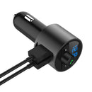 iMars BT56 Multifunction Wireless Car FM Transmitter Dual USB QC3.0 Quick Car Charger