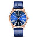MEGIR 4212 Fashion Women Watch Light Luxury Leather 3ATM Waterproof Female Quartz Watch