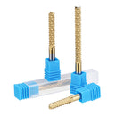 Drillpro 6mm Shank Tungsten Carbide End Mill Titanuim Coated PCB Milling Cutter 22/32/42/52mm