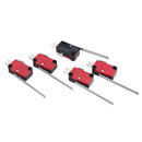 5PCS  V-153-1C25 Long Hinge Lever Miniature Basic Micro Switch SPDT 15A