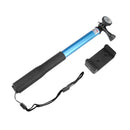 28-95CM Aluminum Blue Self Portrait Handheld Monopod for Xiaomi Yi Gopro Phone