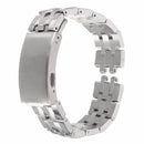 19mm Replacement Stainless Steel Watch Band With Screwdriver For Tissot PRC200 T17 T461 T014 T41