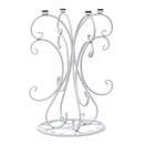 Metal Outdoor Indoor Pot Plant Stand Garden Decor Flower Rack Wrought Iron